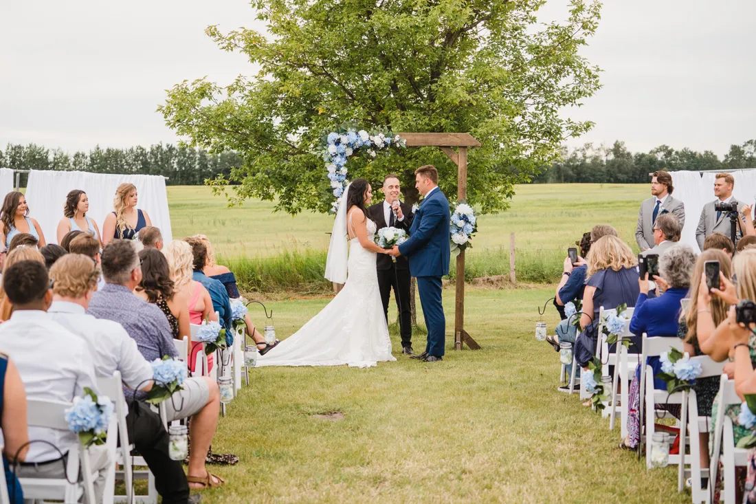 Family acreage ceremony