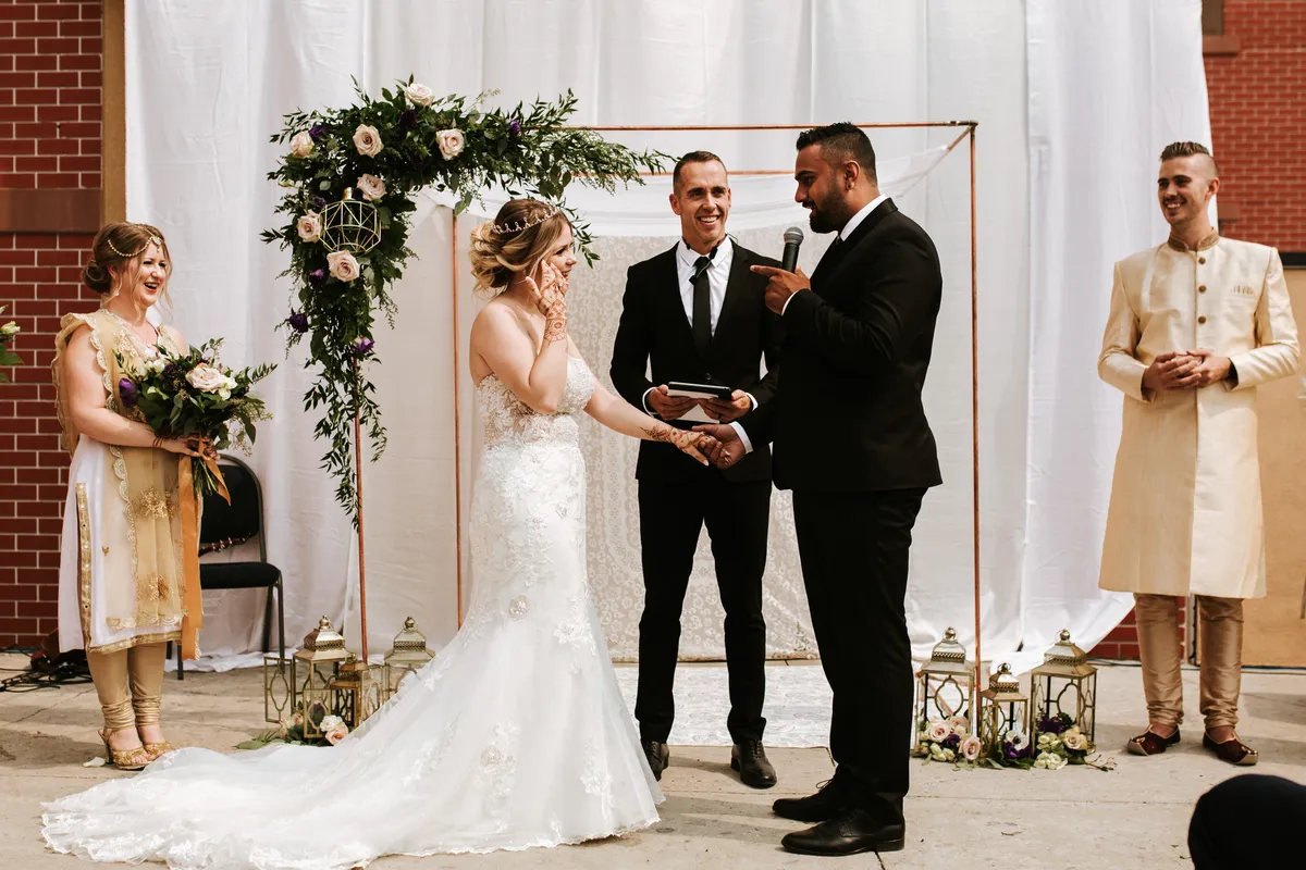 Wedding ceremony by Marry Us